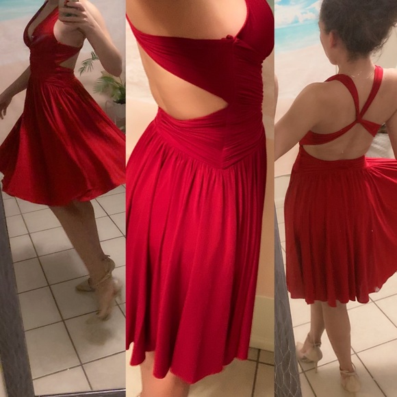 BCBGMaxAzria Dresses & Skirts - BCBG Red Marlyn Dress